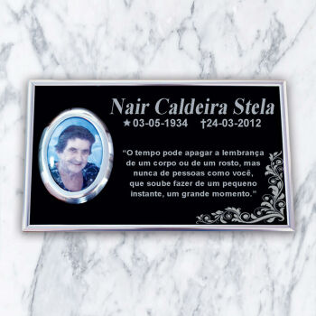 Imagem de Placa PS610 - 34cm x 23cm (Com foto)